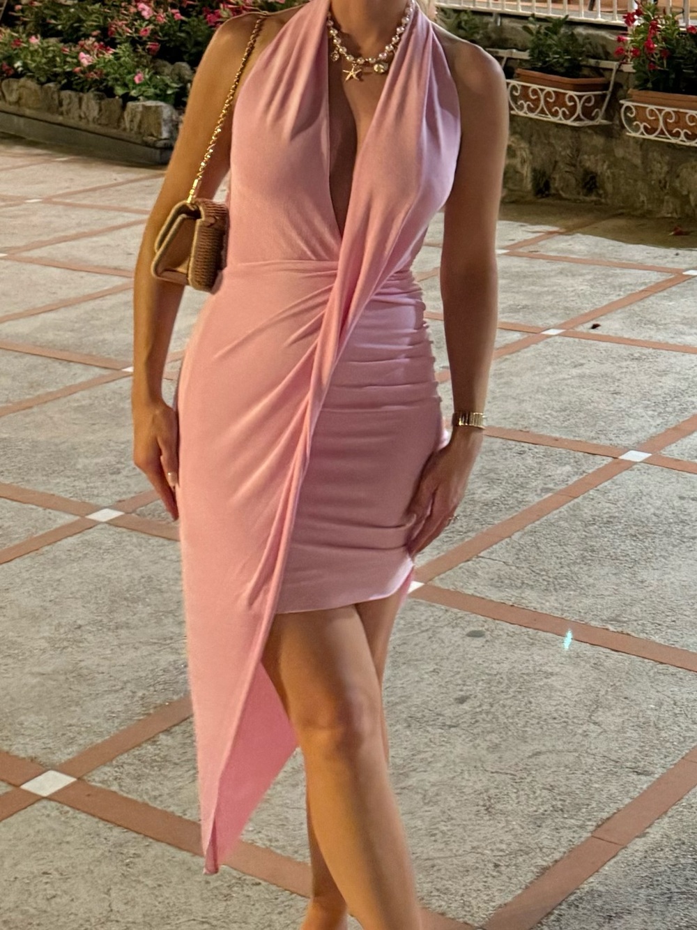 Misha Collection Priya Dress Size 4 Pink